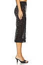 view 3 of 6 Isabel Embellished Skirt in Black & Silver