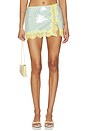 view 1 of 6 FALDA MORGEN in Yuzu Lace & Mint Body