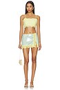 view 5 of 6 FALDA MORGEN in Yuzu Lace & Mint Body