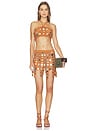 view 6 of 6 FALDA CLARIE  in Metallic Rust