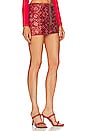 view 2 of 5 Aaliyah Skirt in Red