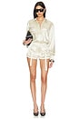 view 1 of 3 Rosanna Romper in Champagne
