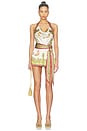 view 1 of 3 Mirra Romper in Basil Paisley