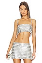 view 1 of 5 Kauren Top in Silver