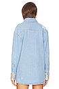 view 4 of 6 Remy Denim Shirt in Light Wash Denim