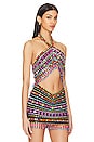view 2 of 5 Samba Embellished Top in Multi/black