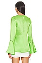 view 3 of 5 Svea Blouse in Fresh Lime