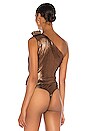 view 4 of 5 Cassie Bodysuit in Brown