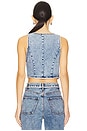 view 3 of 5 Jordi Denim Vest in Rodeo