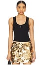 view 1 of 5 CAMISETA TIRANTES AMANI in Black