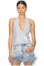 view 1 of 5 Joy Sequin Top in Dove