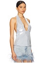 view 2 of 5 Joy Sequin Top in Dove