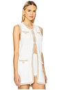 view 2 of 5 Peppa Vest in Optic White