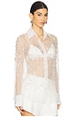 view 2 of 5 Aubriella Embellished Shirt in White
