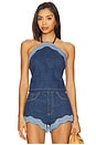 view 1 of 4 Rhonda Denim Top in Montana Mix