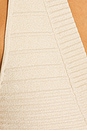 view 5 of 5 Tinsley Vest in Metallic Cream