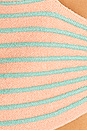 view 5 of 5 Brea Knit Top in Metallic Peche & Eucal