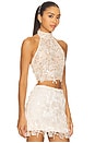 view 2 of 5 Louelle Sequin Top in Cream