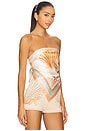 view 2 of 4 Alivia Top in Shell Foulard