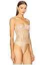 view 3 of 5 Gale Bodysuit in Honey Beige