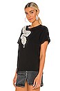 view 2 of 5 T-SHIRT GRAPHIQUE in Black