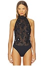 view 2 of 6 Saga Lace Bodysuit in Black