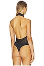 view 4 of 6 Saga Lace Bodysuit in Black