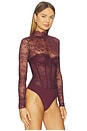 view 3 of 5 Valentina Bodysuit in Port