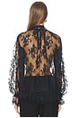 view 3 of 5 Tamsin Lace Blouse in Black