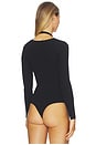 view 4 of 6 Assunta Bodysuit in Metallic Black
