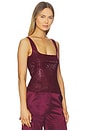 view 2 of 5 Marzia Embellished Top in Port