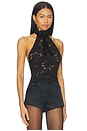 view 2 of 4 Ravenna Lace Top in Black