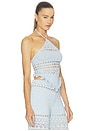 view 2 of 5 Sylvaine Crochet Top in Metallic Glace