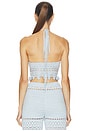 view 3 of 5 Sylvaine Crochet Top in Metallic Glace