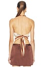 view 3 of 4 Zaphira Top in Ochre Palma