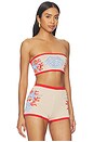 view 2 of 5 Aralyn Knit Bandeau in Sand Multi