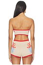 view 3 of 5 Aralyn Knit Bandeau in Sand Multi