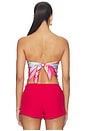 view 3 of 4 Alivia Silk Top in L'acqua Orchid