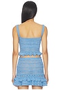 view 3 of 5 Damira Crochet Top in L'acqua