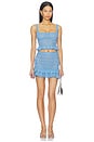 view 4 of 5 Damira Crochet Top in L'acqua