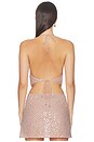 view 3 of 5 Bethely Sequin Top in Truffle