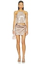view 4 of 5 Norma Sequin Top in Truffle