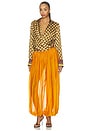view 5 of 5 Kourt Blouse in Cigar Geo