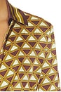 view 6 of 5 Kourt Blouse in Cigar Geo