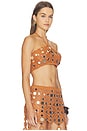view 2 of 5 Enora Top in Metallic Rust