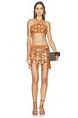 view 5 of 5 Enora Top in Metallic Rust