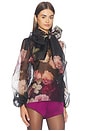 view 2 of 4 Peregrine Blouse in Noir Rose