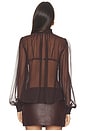 view 4 of 4 Halsi Top in Mahogany
