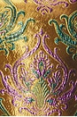 view 6 of 5 Morro Top in Met Ochre Damask