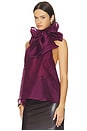 view 2 of 4 Indira Silk Top in Groseille